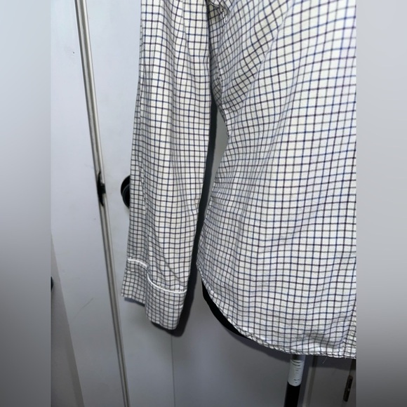 Lauren Ralph Lauren Checker Button-Down Pajama Top Women's - Picture 5 of 8